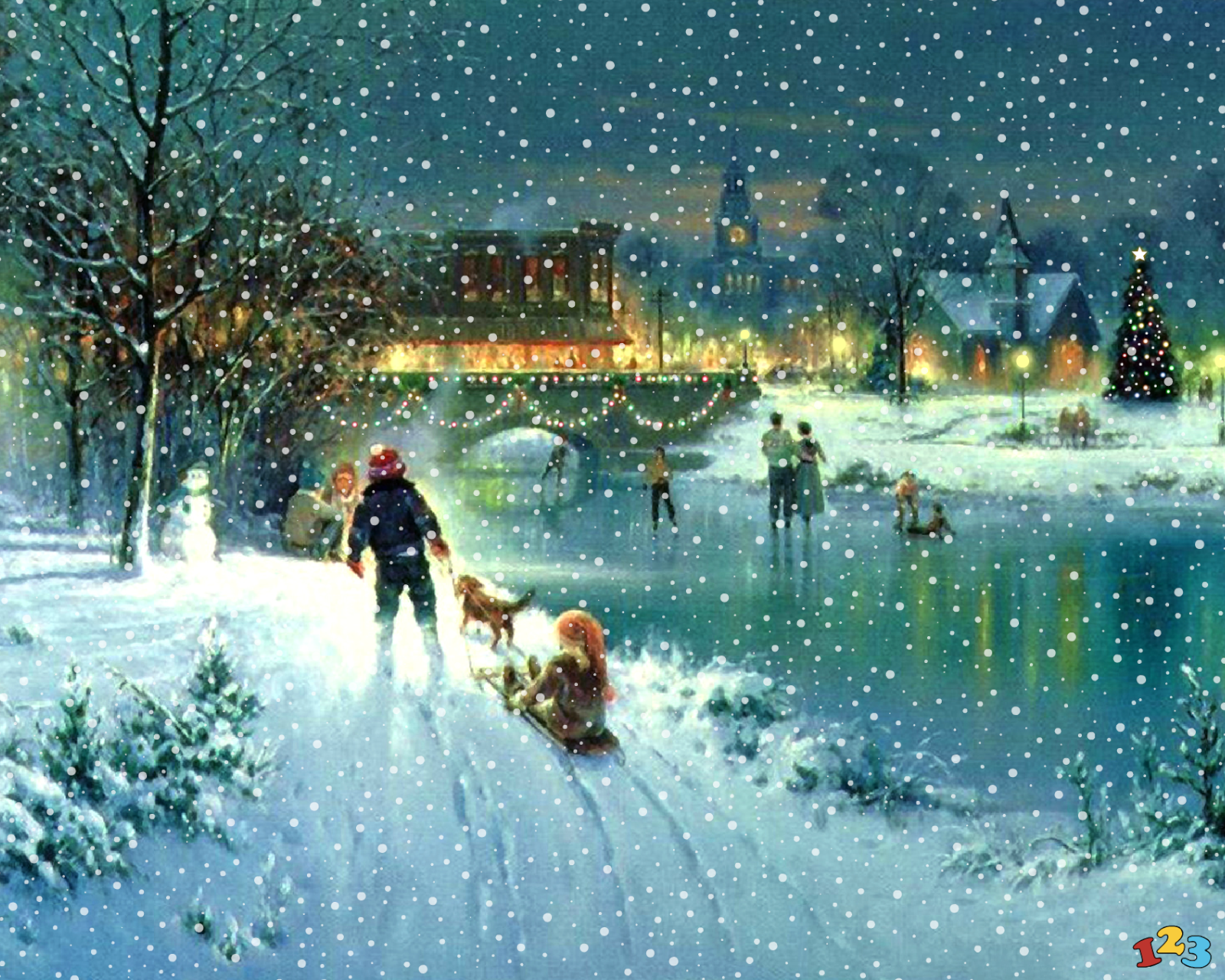 Ganesh hd vinayaka chaturthi wallpapers india festivals wallpapers13 1920 Frozen lake - Christmas - send free eCards from 123cards.com