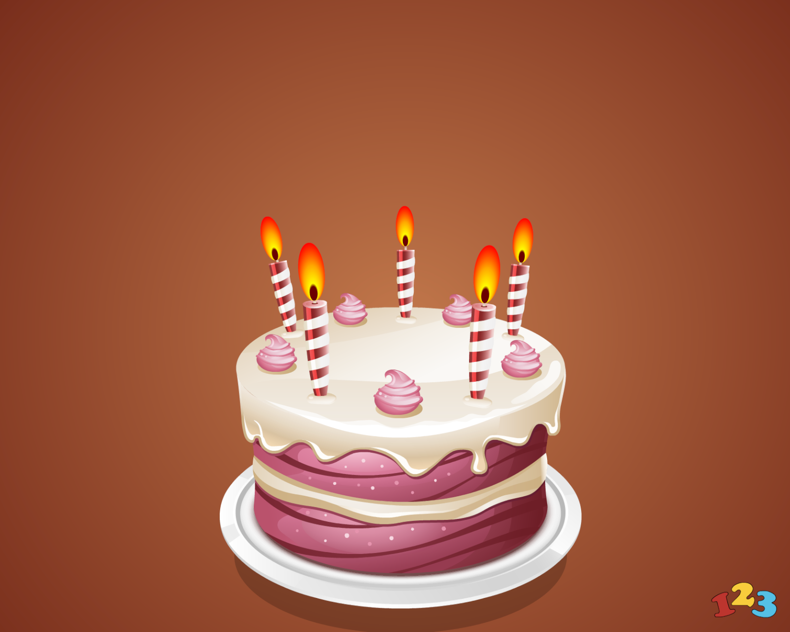 Kisses - Birthday - send free eCards from 123cards.com