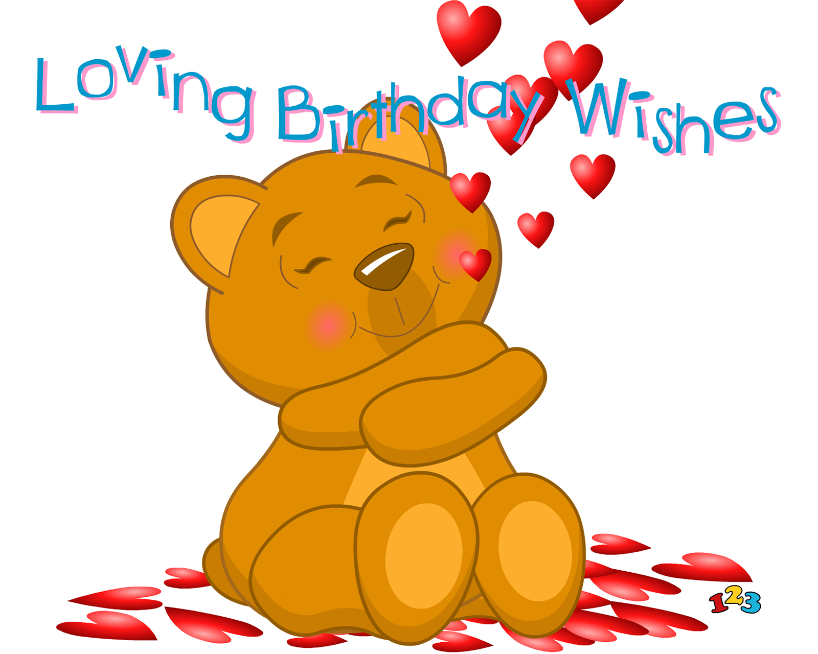 hug bear birthday ecards send