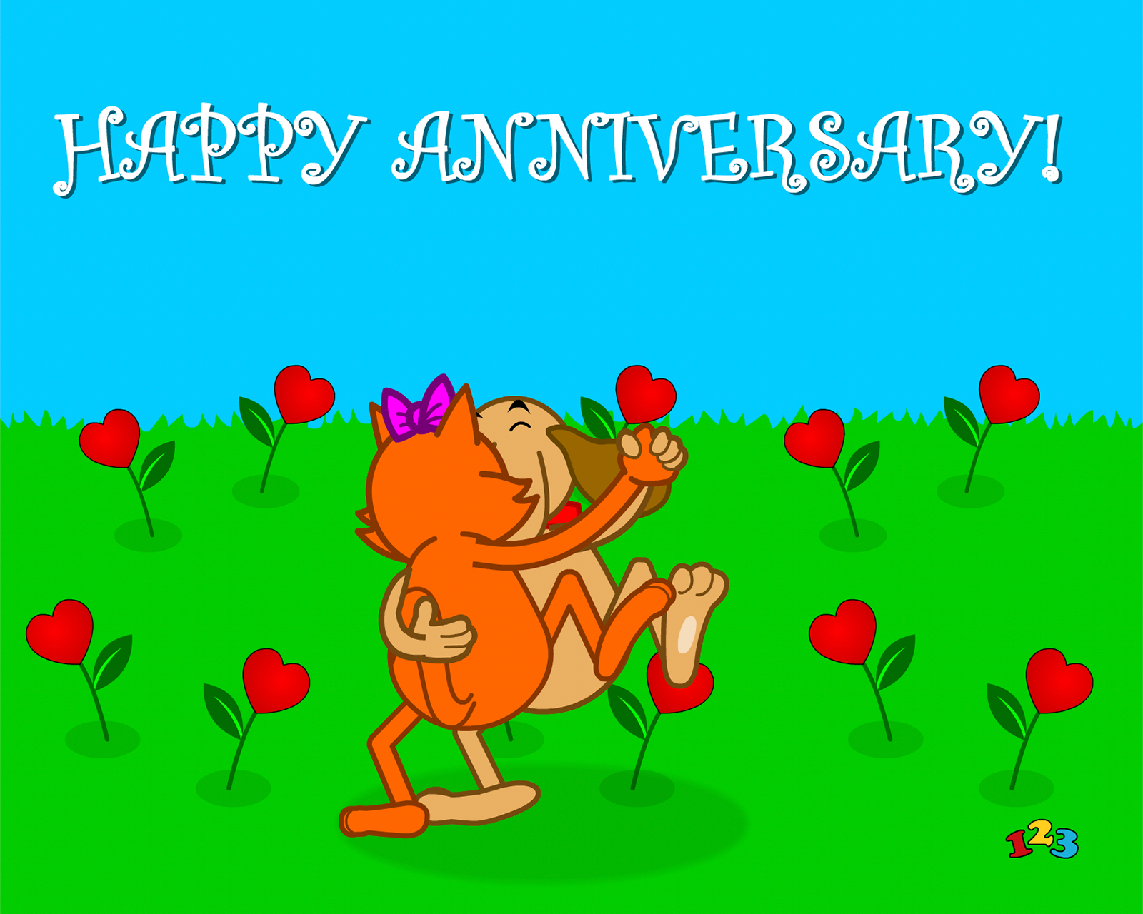 Conceptual marketing corporation Anniversary dance - Anniversary - send free eCards from 123cards.com