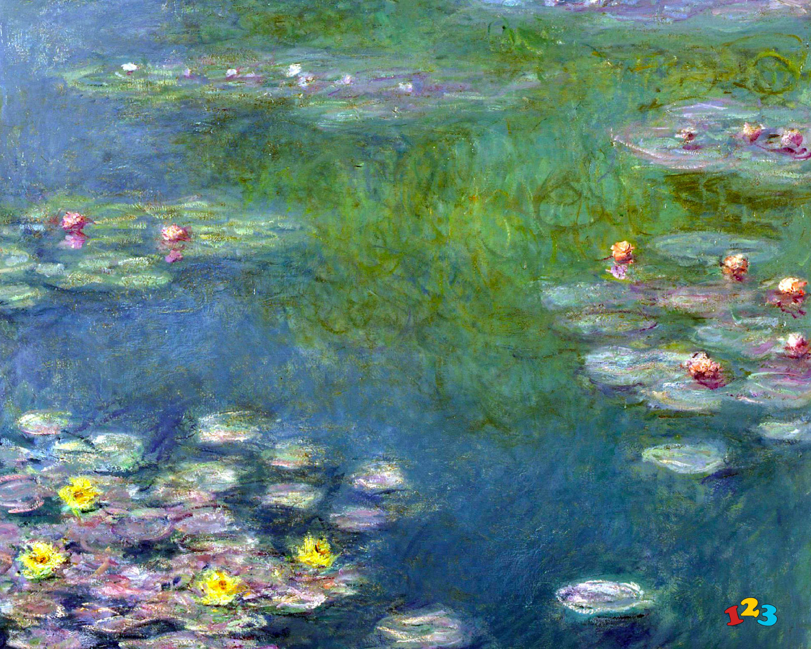 Water Lilies - For Any Occasion - Send Free Ecards From 123cards.com