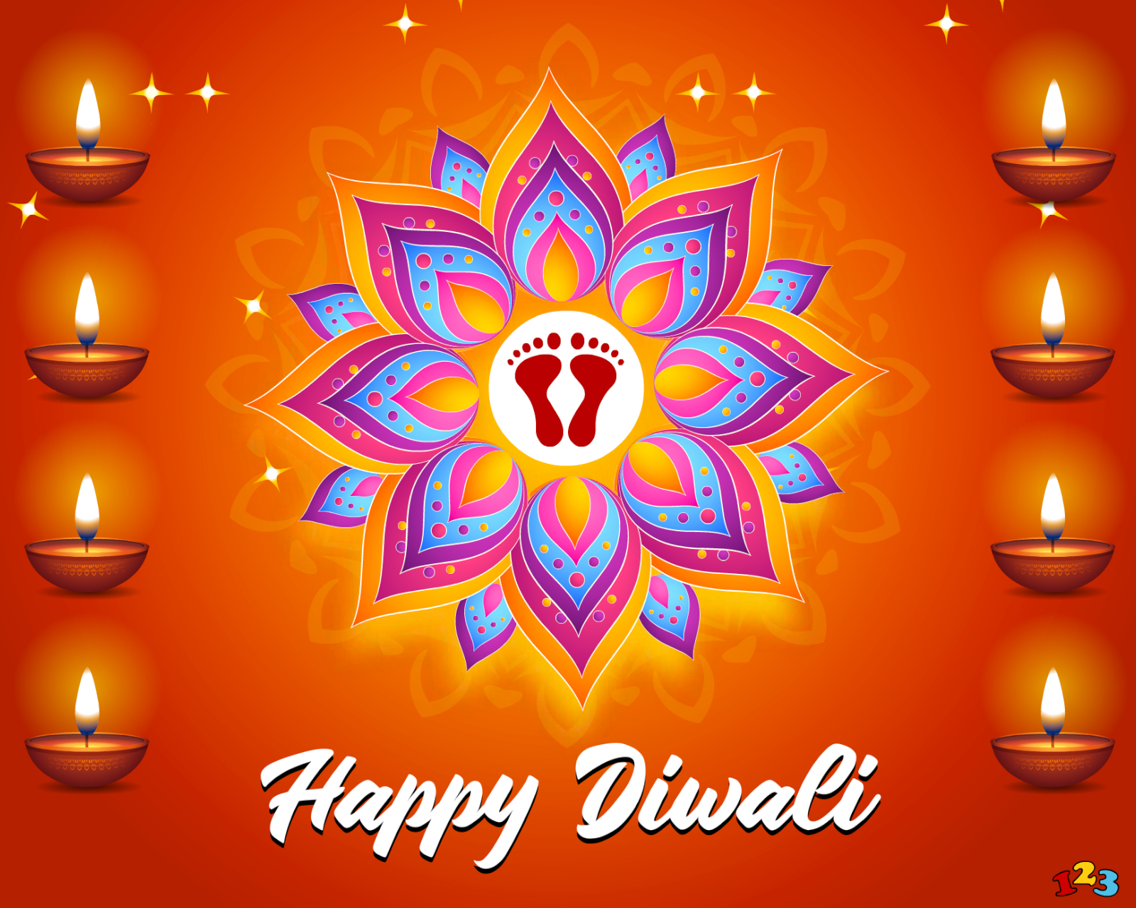 Happy Diwali - Diwali - send free eCards from 123cards.com